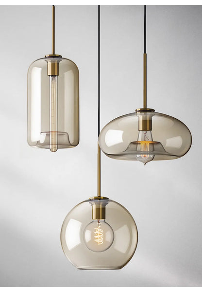 Sleek Metal LED Pendant Lamp