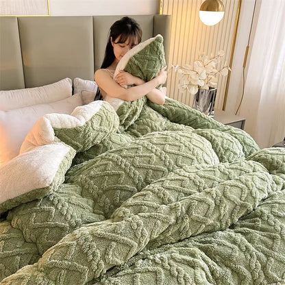Cozy Plush Weighted Blanket Super Soft for Cold Nights