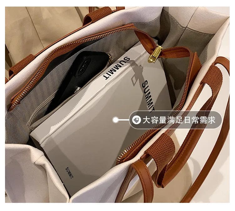 Practical Canvas Tote Bag