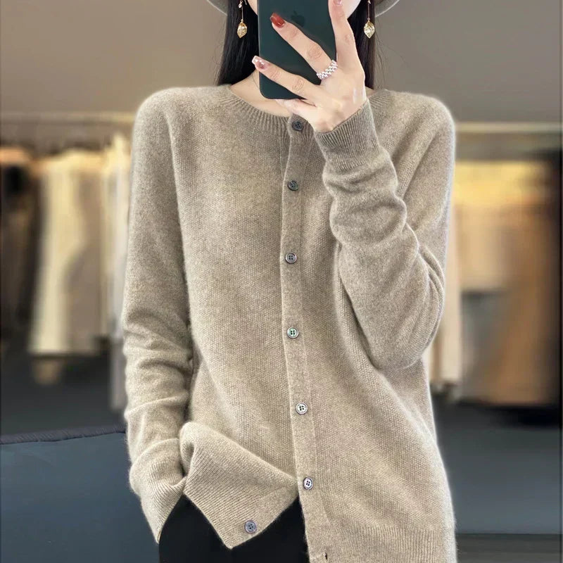 Soft Wool Open Front Cardigan For All Seasons