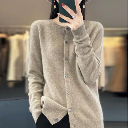 Soft Wool Open Front Cardigan For All Seasons