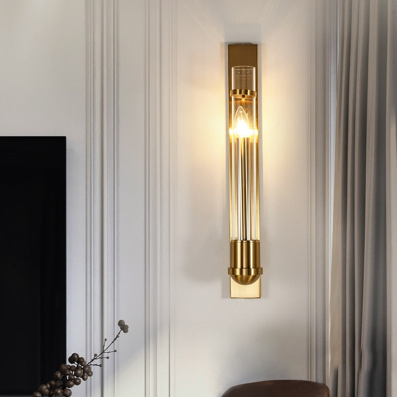 Luxury LED Gold Sconce Light For Home Walls