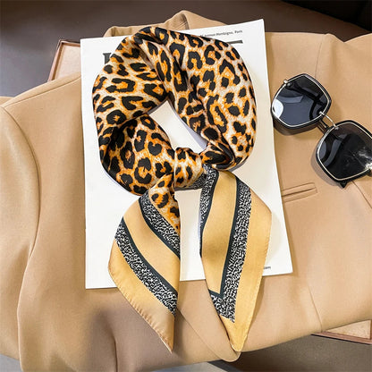 Soft Plaid Neck Scarf in 2 Versatile Colors