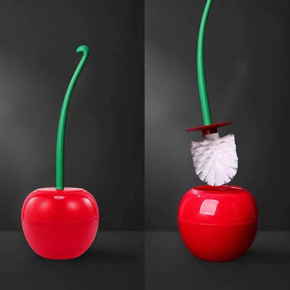 Modern Wooden Toilet Brush Set