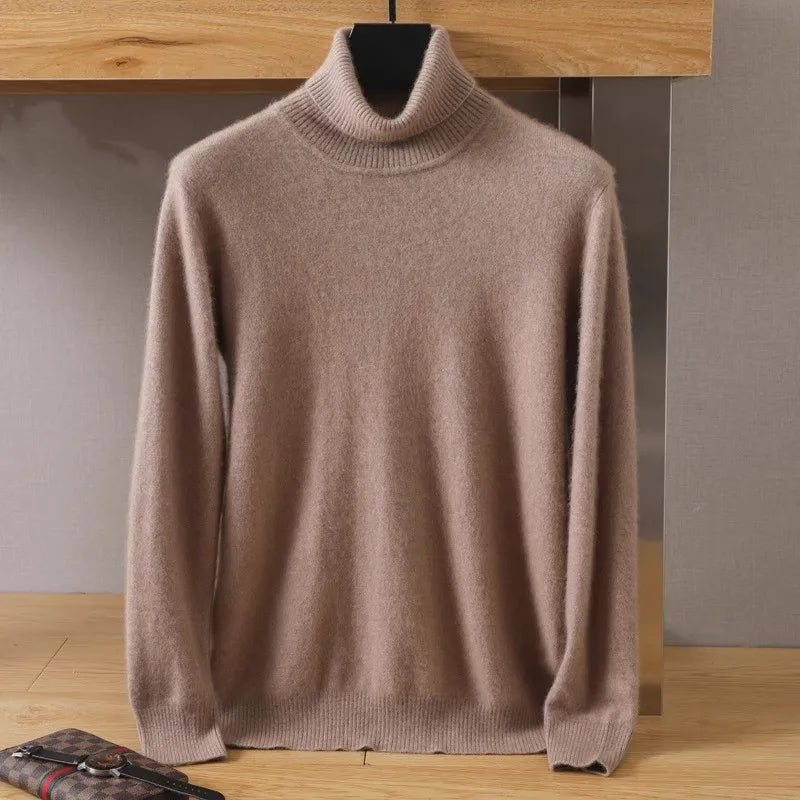Luxurious Pure Cashmere Men's Sweater