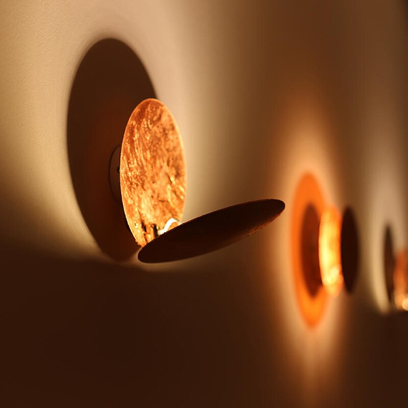 Contemporary Solar Powered Wall Lamp
