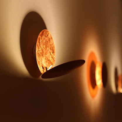 Contemporary Solar Powered Wall Lamp
