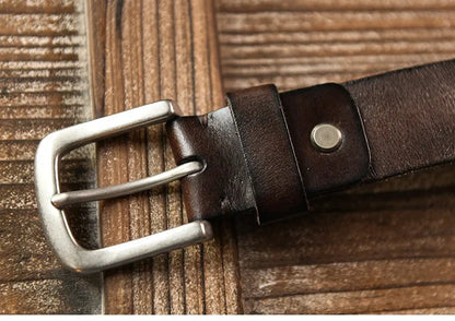 Leather Traditional Cowboy Belt