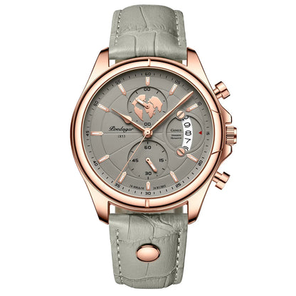 Classic Vintage Leather Wristwatch