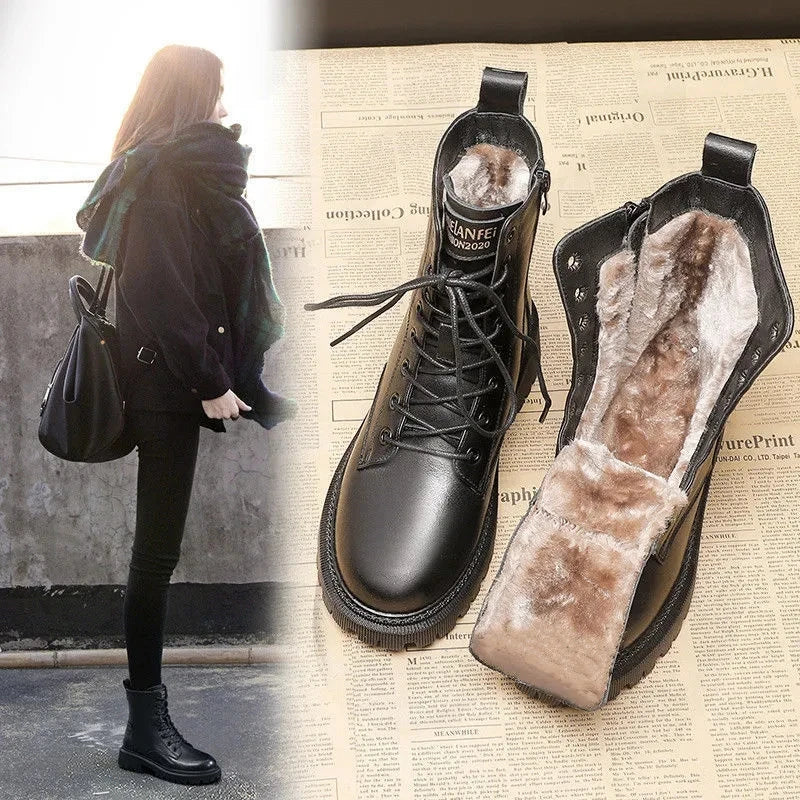 Classic Black Snow Boots