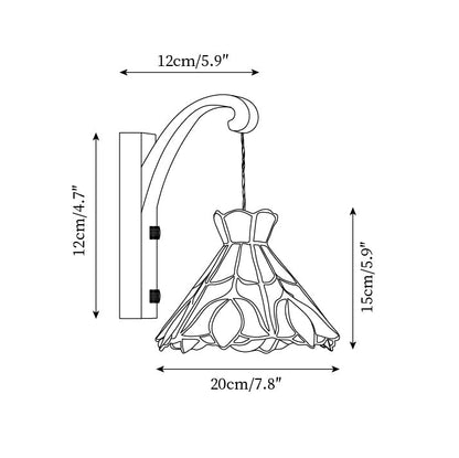 Sadena Tiffany Wall Lamp 3