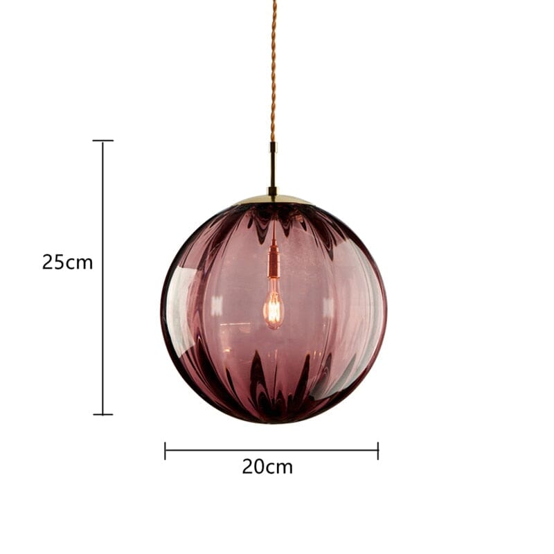 Elegant Clear Hanging Light Fixture