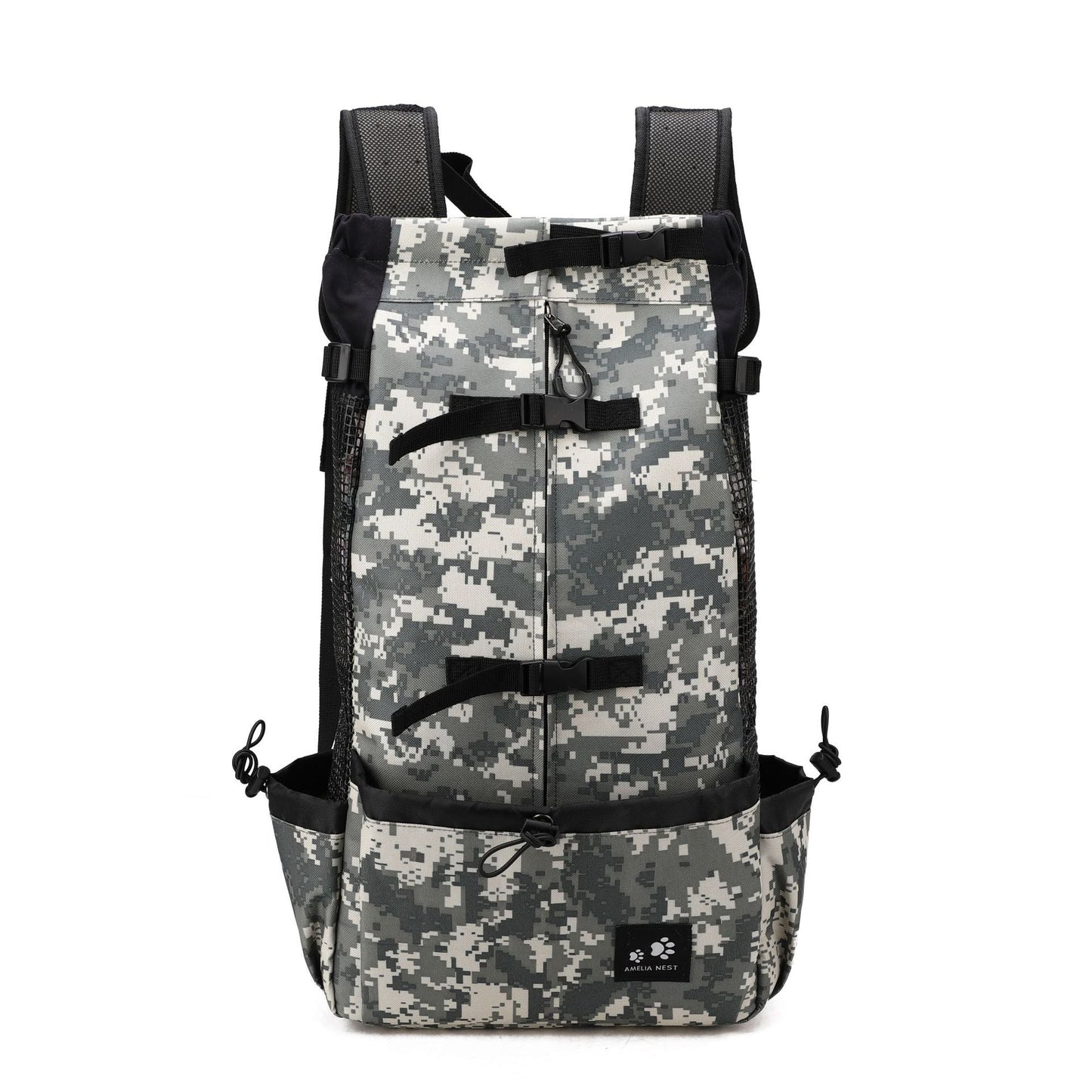 Safepaws - Durable Dog Travel Bag with Side Pocket for Cats & Dogs 10