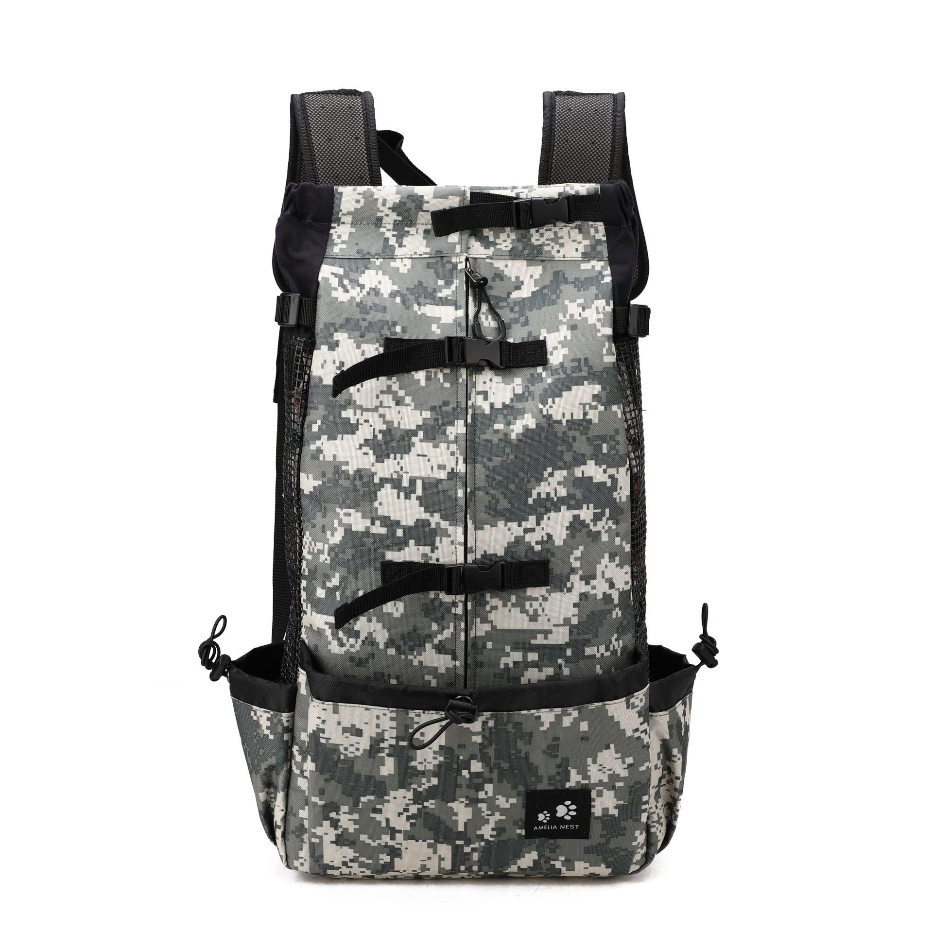 Safepaws - Durable Dog Travel Bag with Side Pocket for Cats & Dogs 10