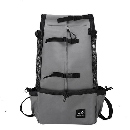 Safepaws - Durable Dog Travel Bag with Side Pocket for Cats & Dogs 14