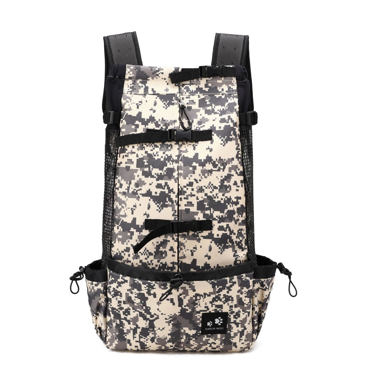 Safepaws - Durable Dog Travel Bag with Side Pocket for Cats & Dogs 15
