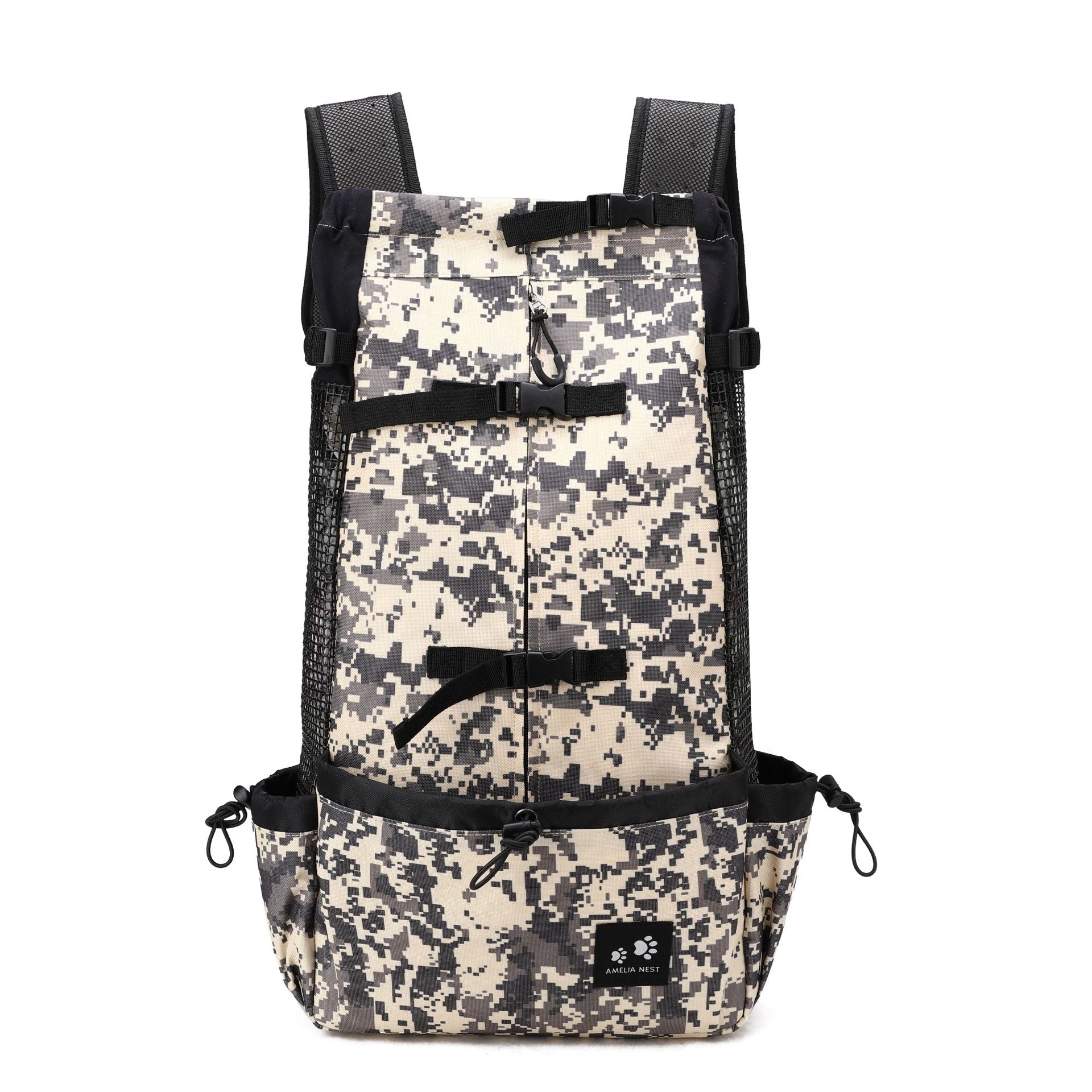 Safepaws - Durable Dog Travel Bag with Side Pocket for Cats & Dogs 15