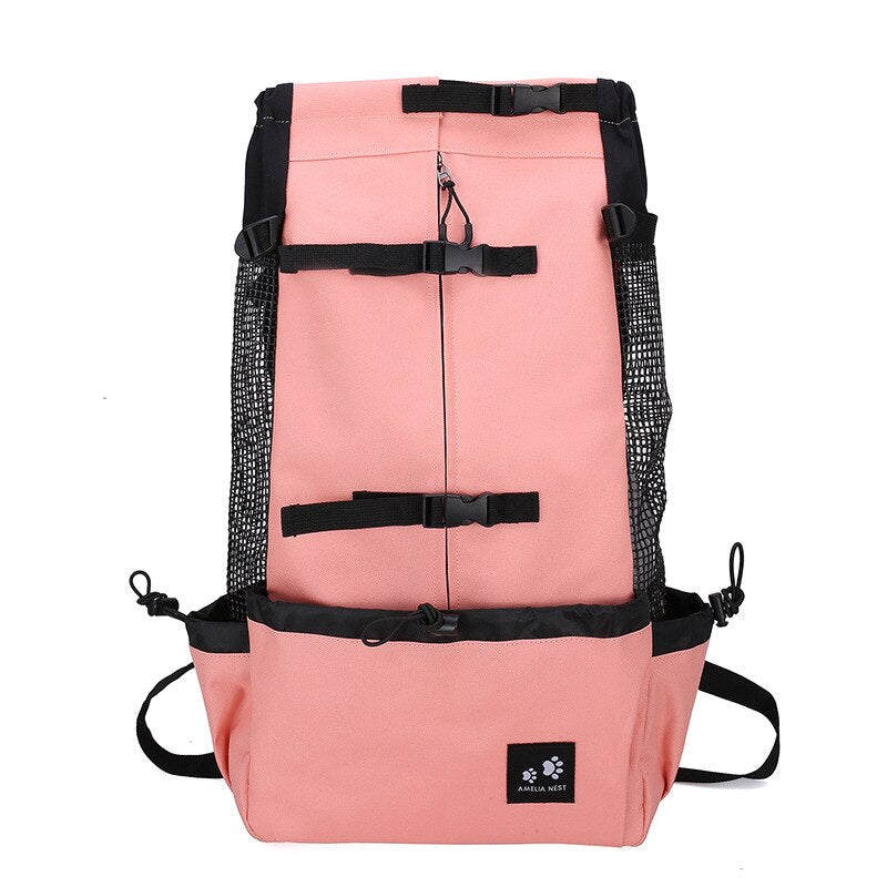 Safepaws - Durable Dog Travel Bag with Side Pocket for Cats & Dogs 7