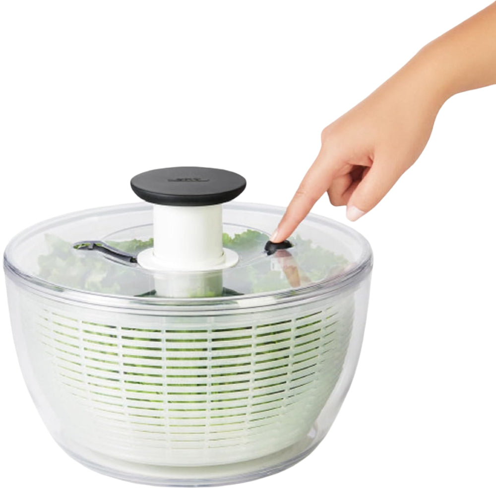 Easy Use Manual Salad Dryer Large Bowl