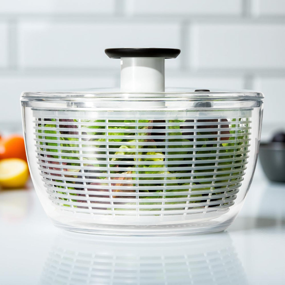Easy Use Manual Salad Dryer Large Bowl - Lusomart