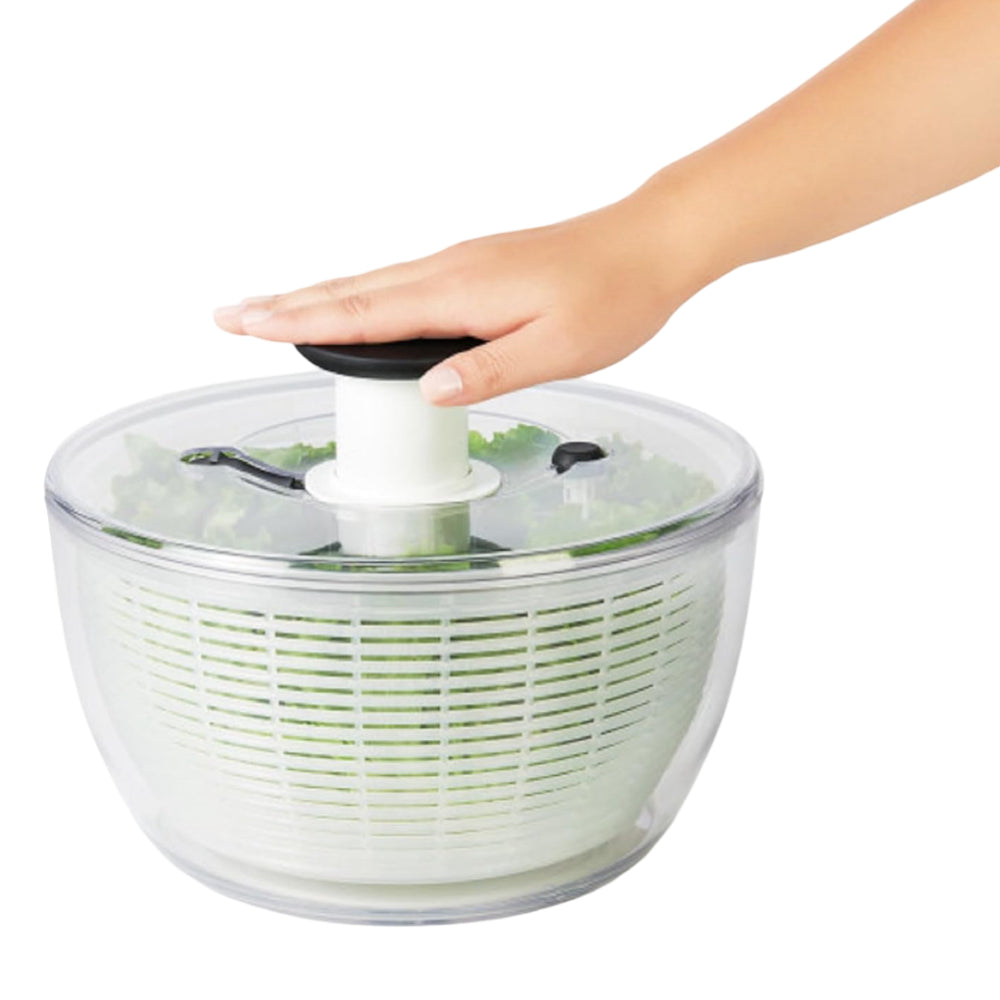 Easy Use Manual Salad Dryer Large Bowl