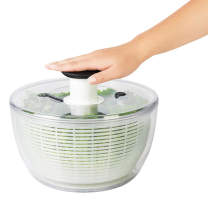 Easy Use Manual Salad Dryer Large Bowl