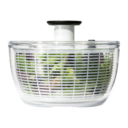 Easy Use Manual Salad Dryer Large Bowl