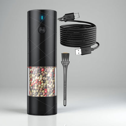 Automatic Salt Pepper Mill with LED Light