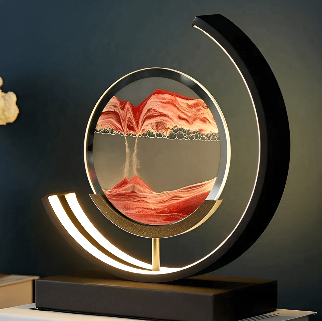 Colorful Dimmable Table Lamp with Remote Control - Lusomart