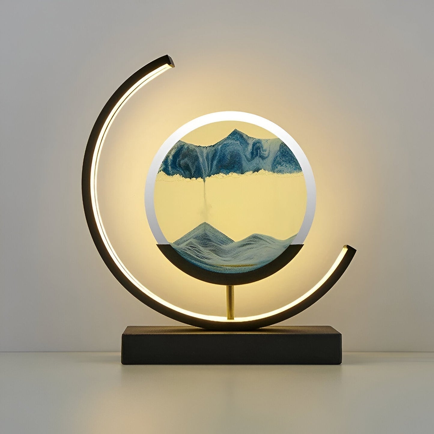 SandGlow | Remote-Controlled Dimmable Sand Lamp for Ambient Lighting 5