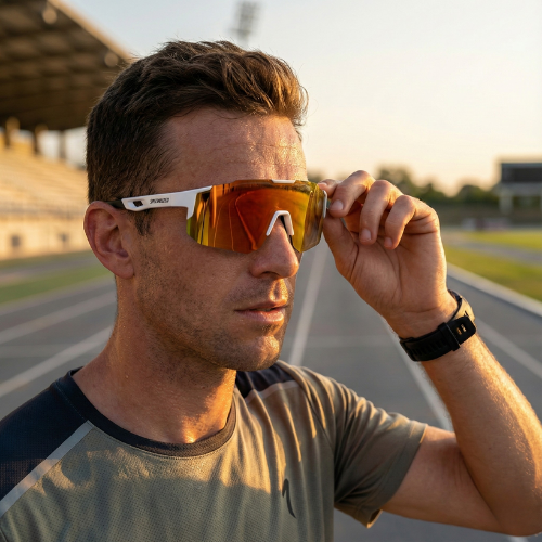 Sleek Sport Sunglasses With UV Protection