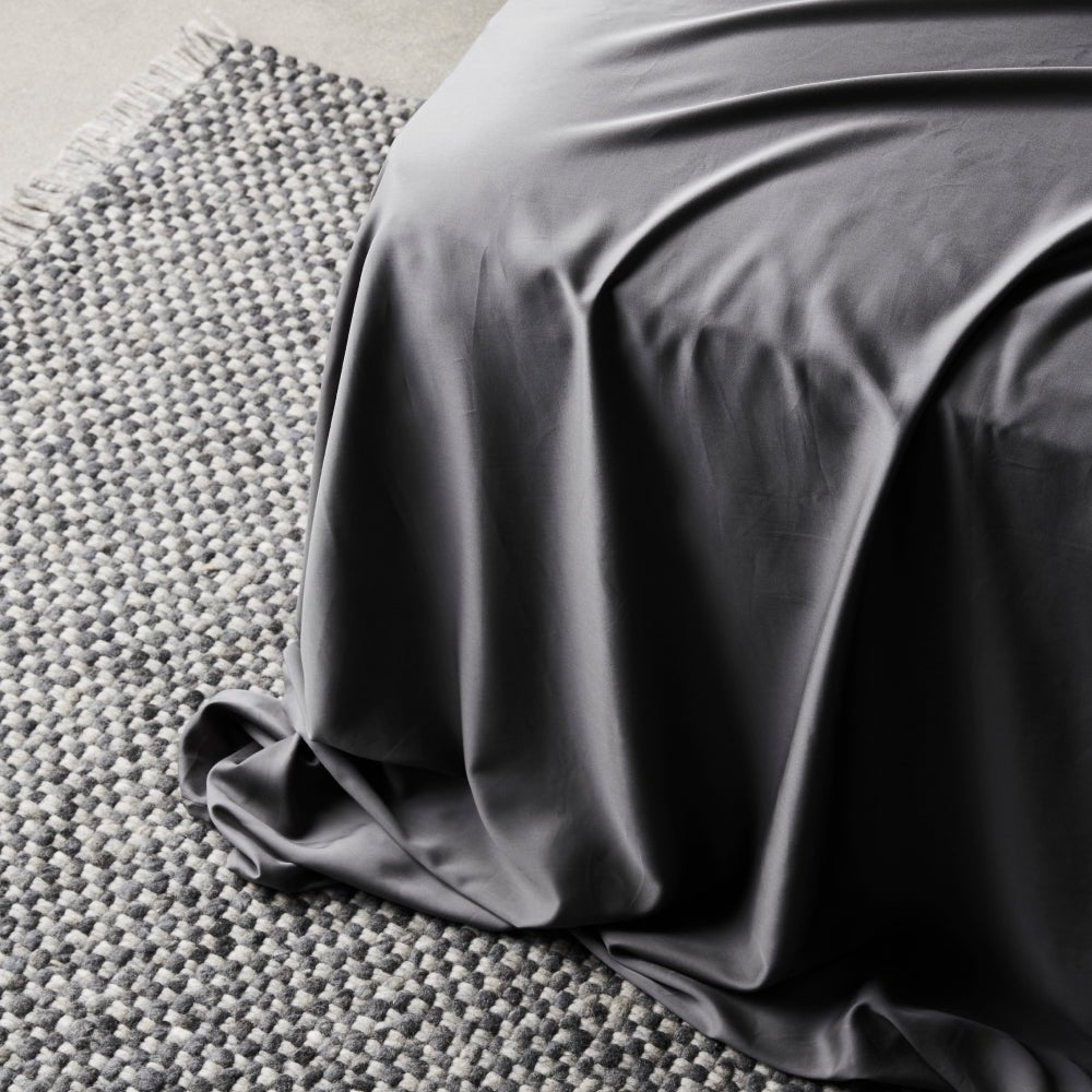 Breathable Grey Charcoal Sheet For Cool Sleep