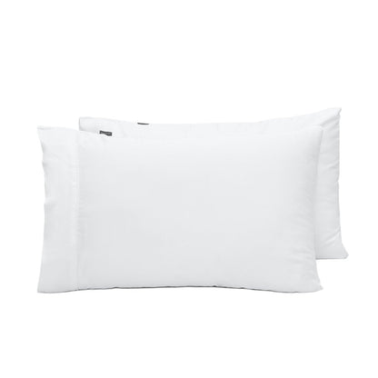 Soft Grey Bamboo Pillowcase Set with Anti Odor Protection