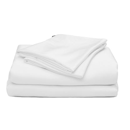 Soft Grey Breathable Bed Sheet Set With Germ Protection
