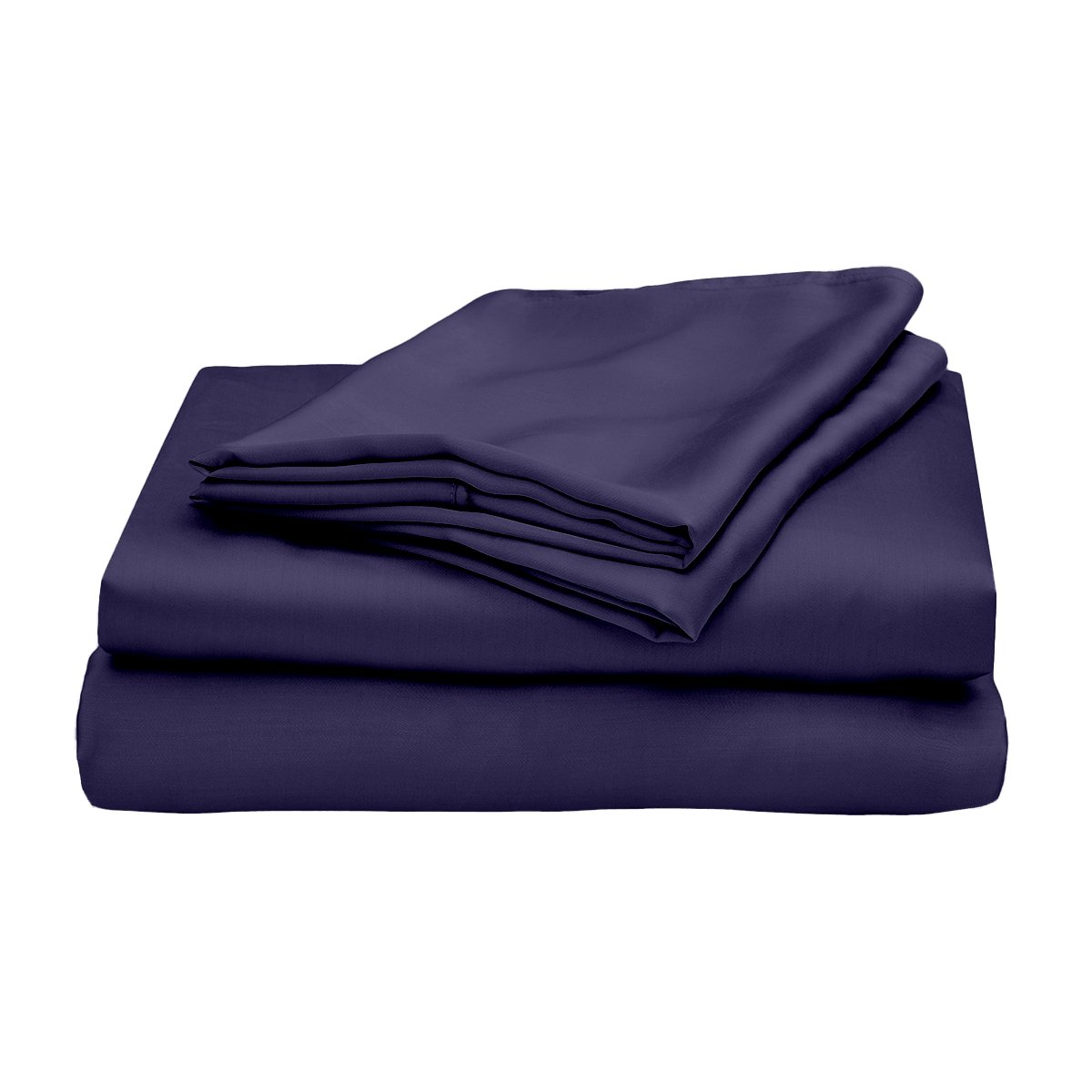 Soft Grey Breathable Bed Sheet Set With Germ Protection