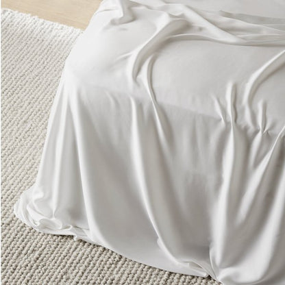 Soft Grey Breathable Bed Sheet Set With Germ Protection