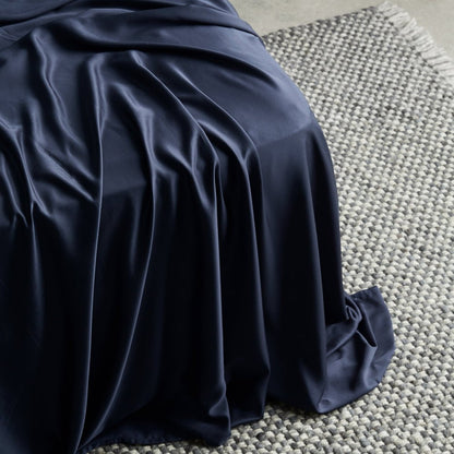 Soft Grey Breathable Bed Sheet Set With Germ Protection