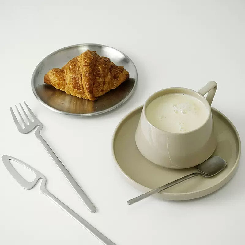 Modern Stainless Steel Flatware Dinner Set