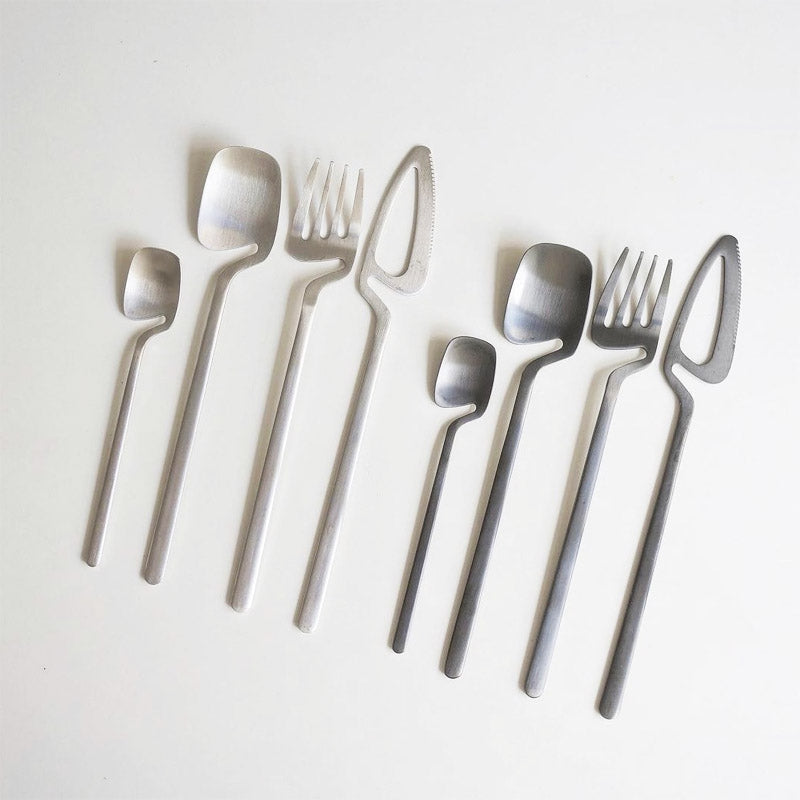 Modern Stainless Steel Flatware Dinner Set