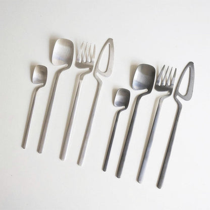 Modern Stainless Steel Flatware Dinner Set