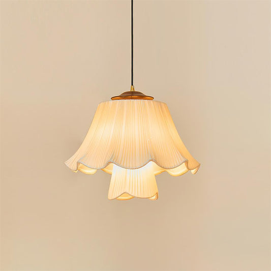 Stylish Folded Shade Kitchen Pendant Light Fixture - Lusomart