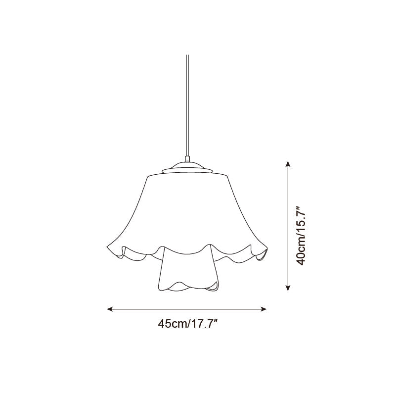 Savena | Elegant Pleated Fabric Kitchen Pendant Lighting for Cozy Interiors 4