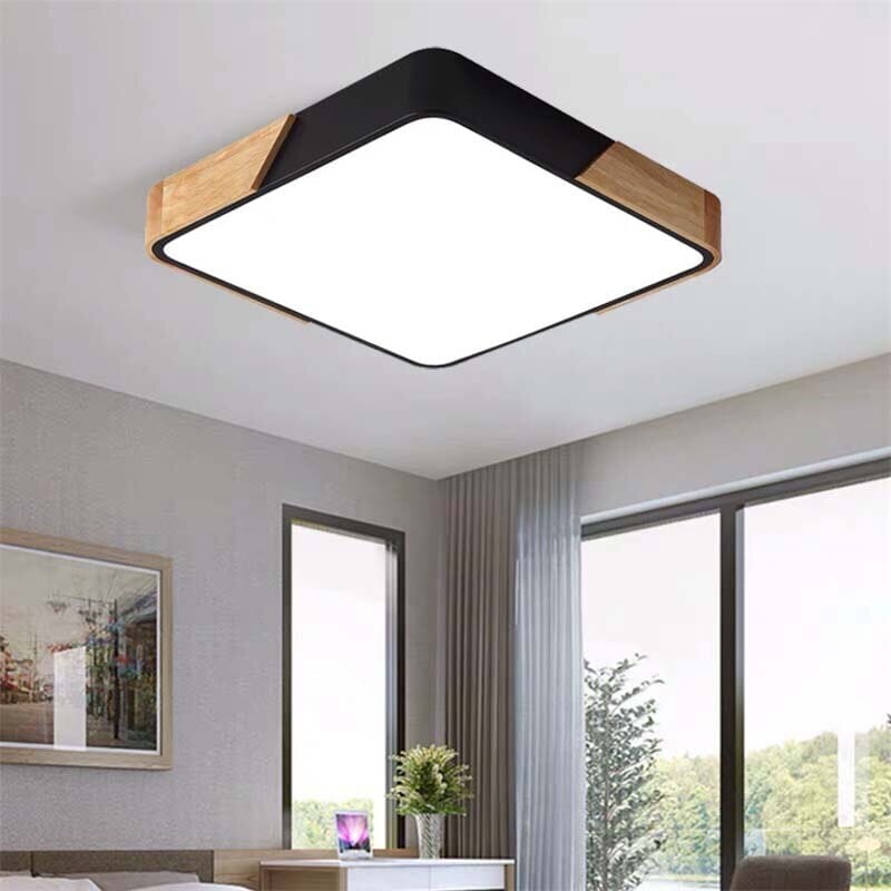 Rustic Wood Pendant Light