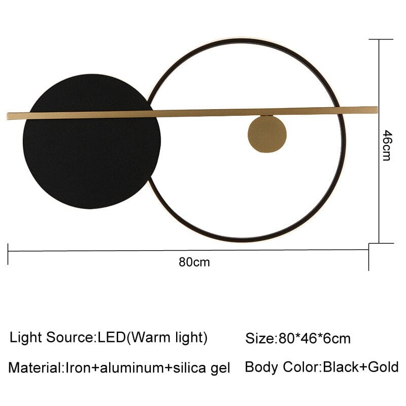 Simple White Wall Light