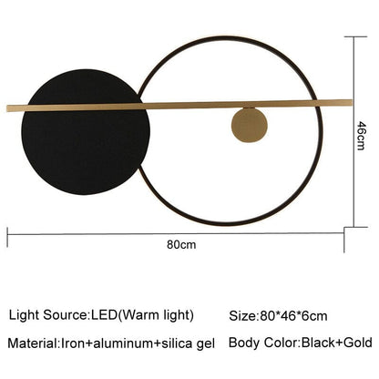 Simple White Wall Light