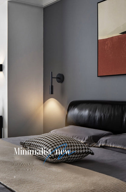 Flexible Black Adjustable Wall Reading Lamp