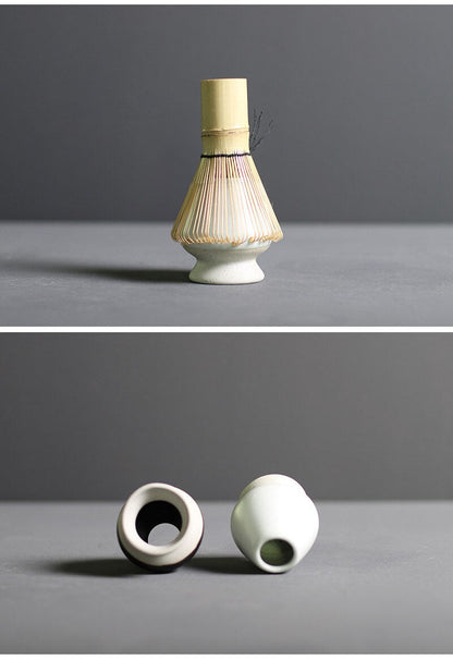 Simple Japanese Ceramic Matcha Tea Set