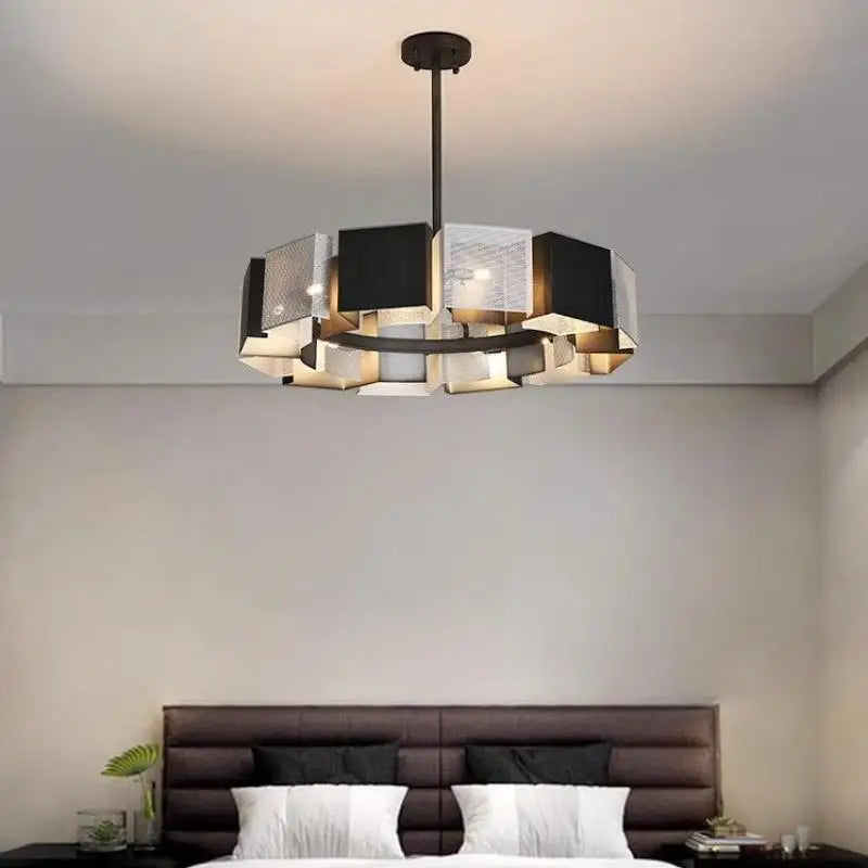 Vintage Crystal Pendant Lamp