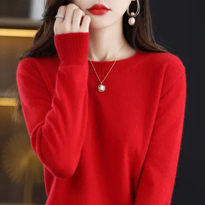 Premium Wool Sweater for Women Cold Weather
