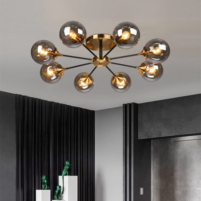 Green Glass Pendant Light Fixture - Lusomart